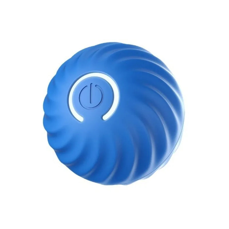 Pelota de juguete para mascotas movimiento automático, USB inteligente, saltando, giratorio, interactivo,