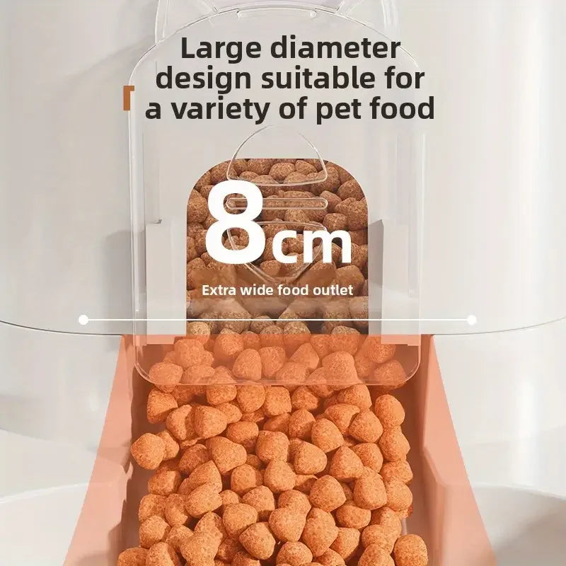 Dispensador automático de agua para gatos y perros con cuenca de comida integrada sin necesidad de baterías, diseño automático de una pieza de comedero para mascotas